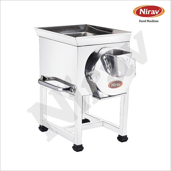 Semi-Automatic Stainless Steel Chilly Onion Cutter, 1 HP